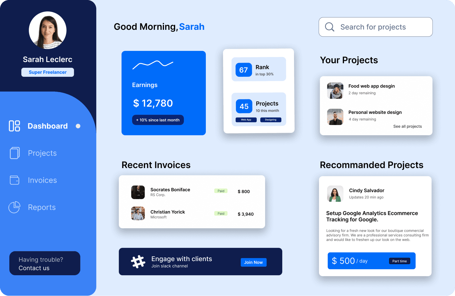 Dashboard Preview