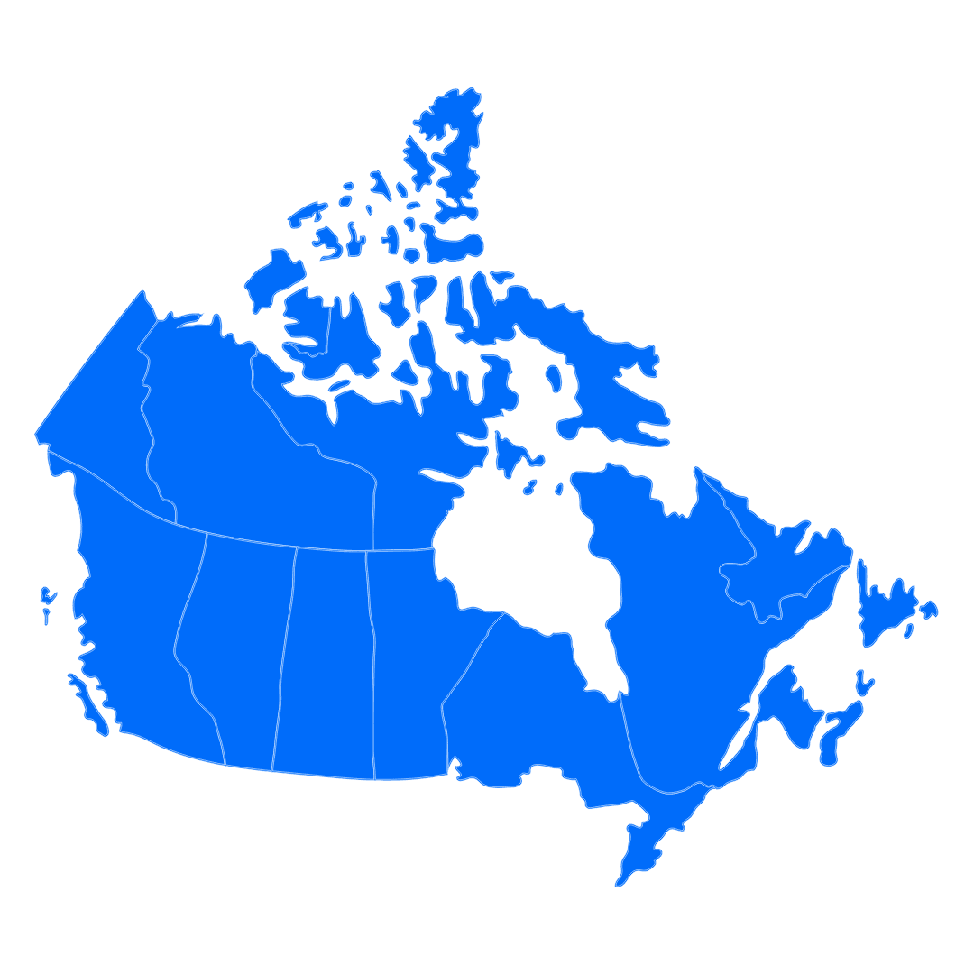Map of Canada