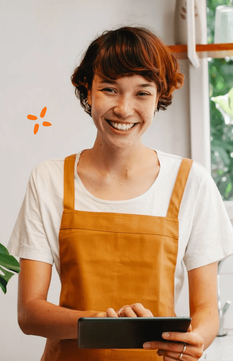 Freelancer signed on freel.ca happy