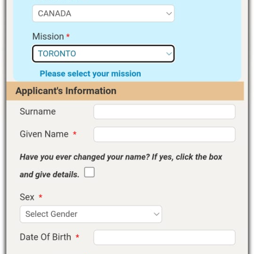 Blessing  Immigration