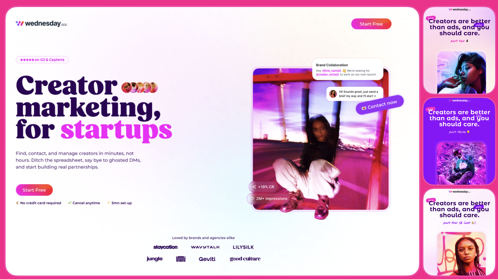 Website & Social Media Webdesign, Brand Identity Creation asset 1